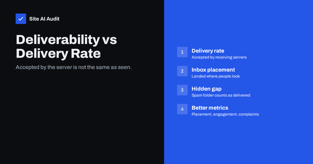 Email Deliverability vs Delivery Rate: What’s the Difference?