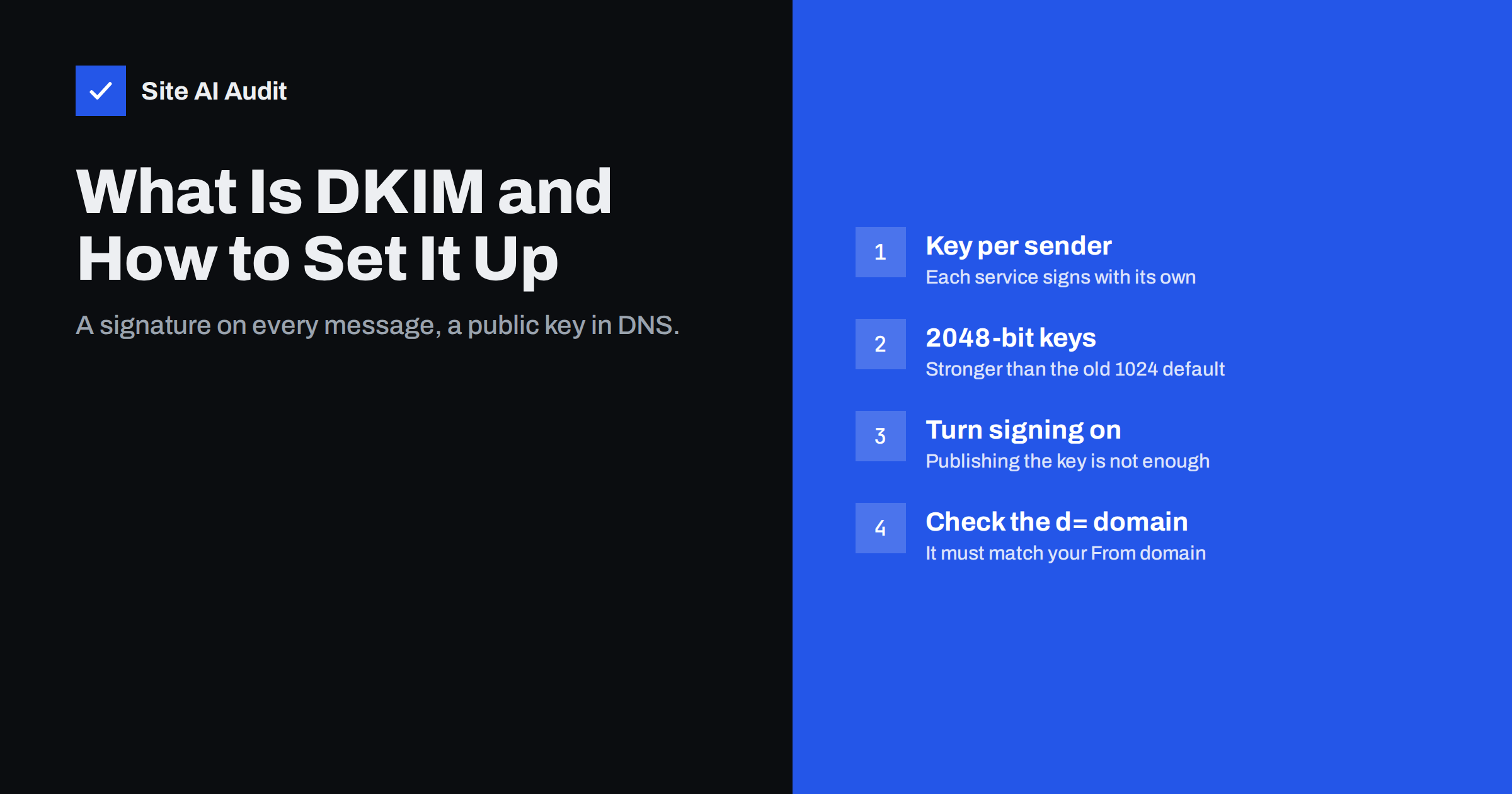 What Is DKIM and How to Set It Up for Your Domain