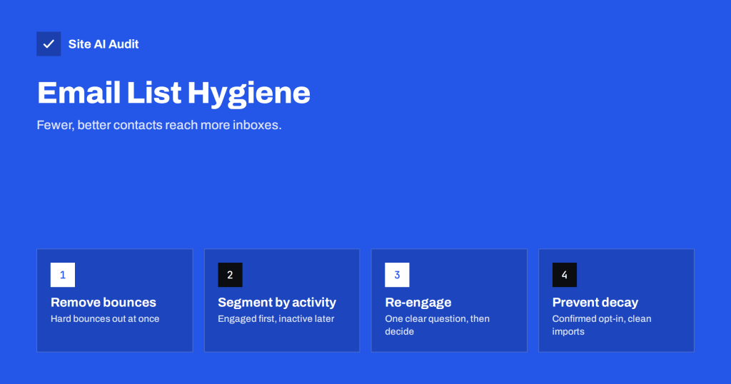 Email List Hygiene: How to Clean Your List Without Losing Buyers
