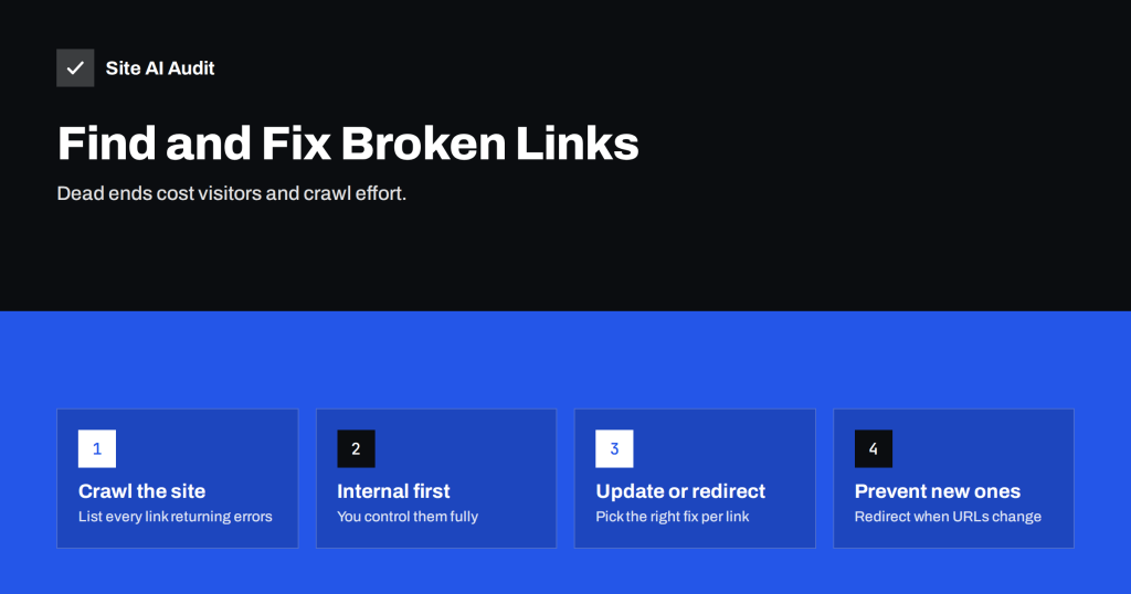 How to Find and Fix Broken Links on Your Website