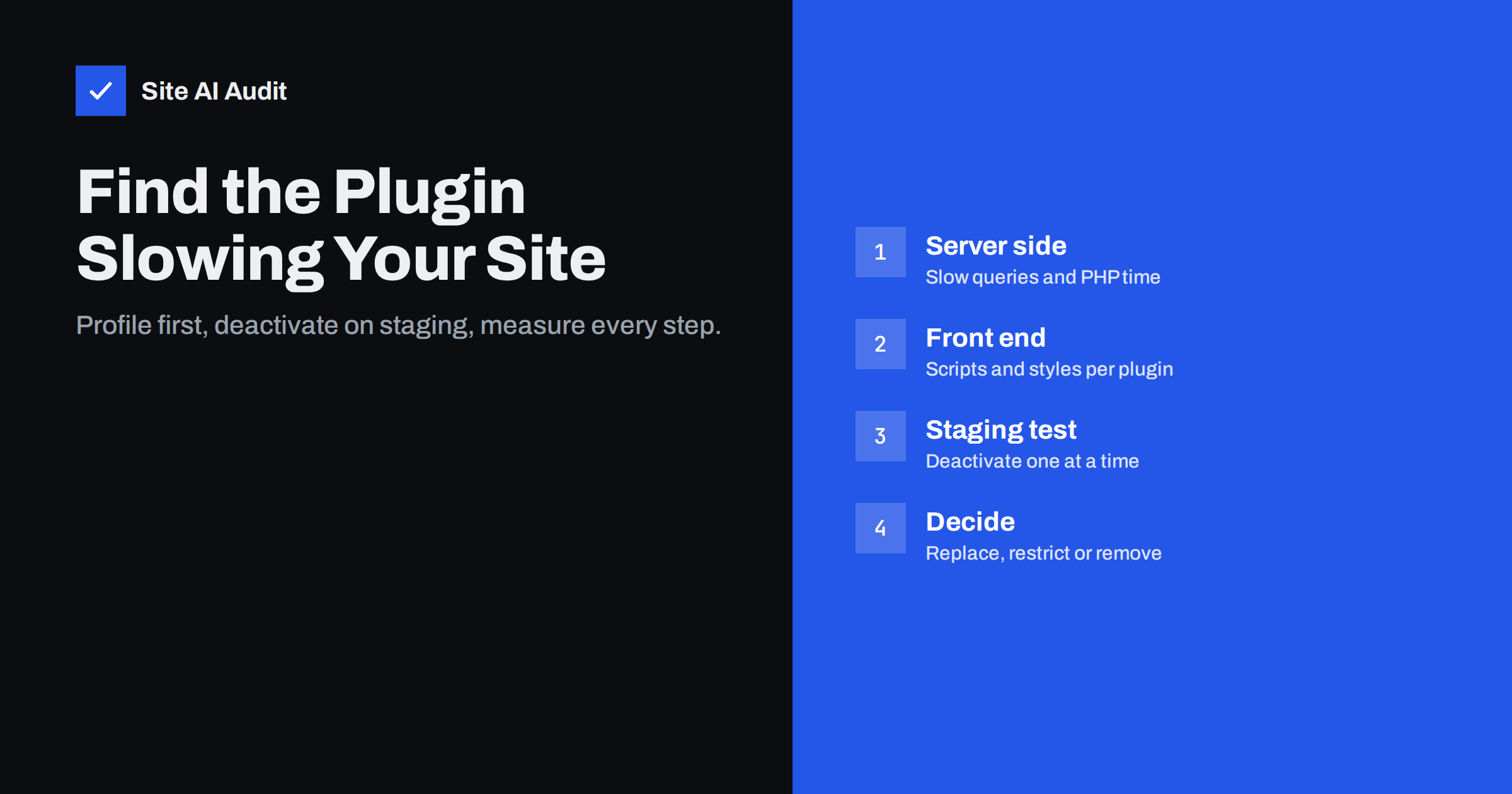 How to Find Which WordPress Plugin Is Slowing Your Site