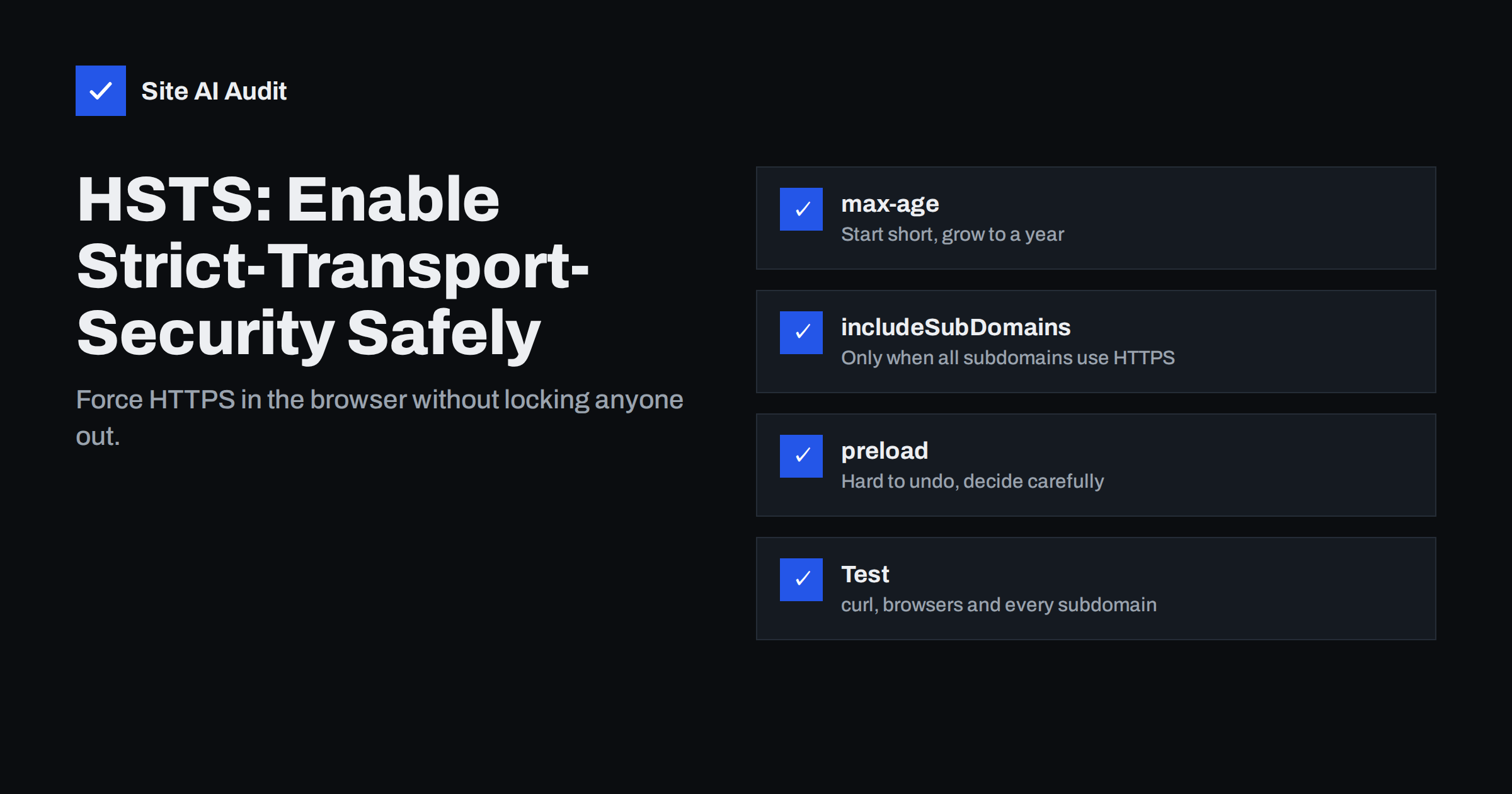 HSTS Explained: How to Enable Strict-Transport-Security Safely