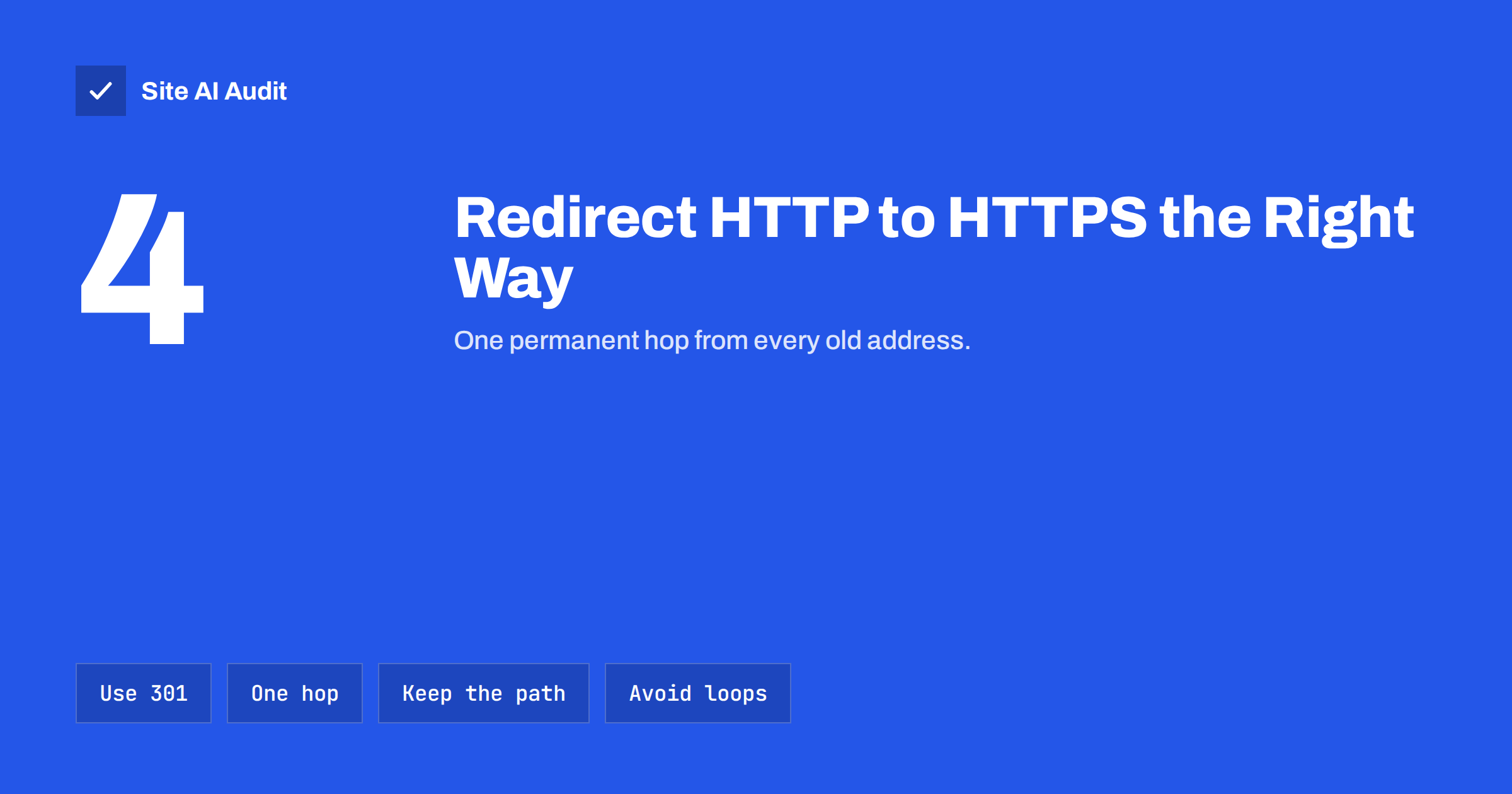 How to Redirect HTTP to HTTPS the Right Way (Without Loops)
