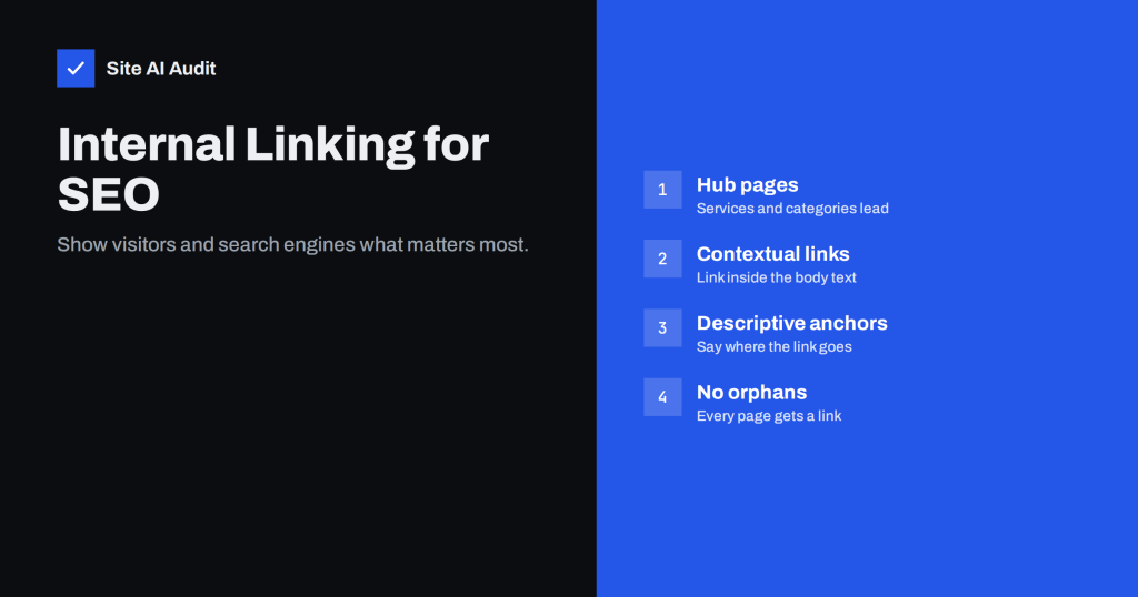Internal Linking for SEO: A Practical Guide for Small Sites