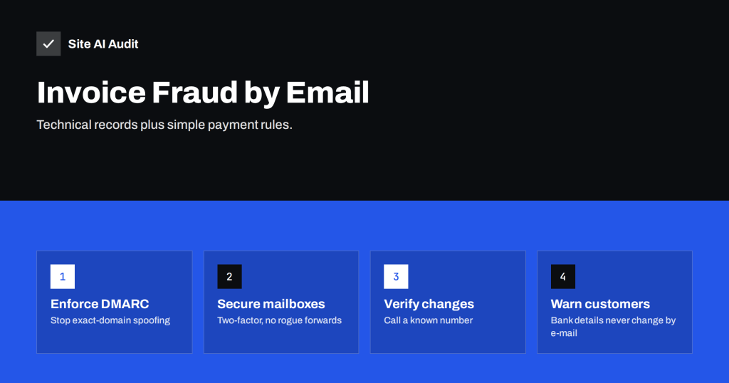 Invoice Fraud by Email: How Small Businesses Stay Protected