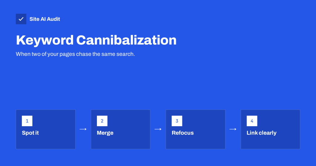Keyword Cannibalization: When Your Own Pages Compete