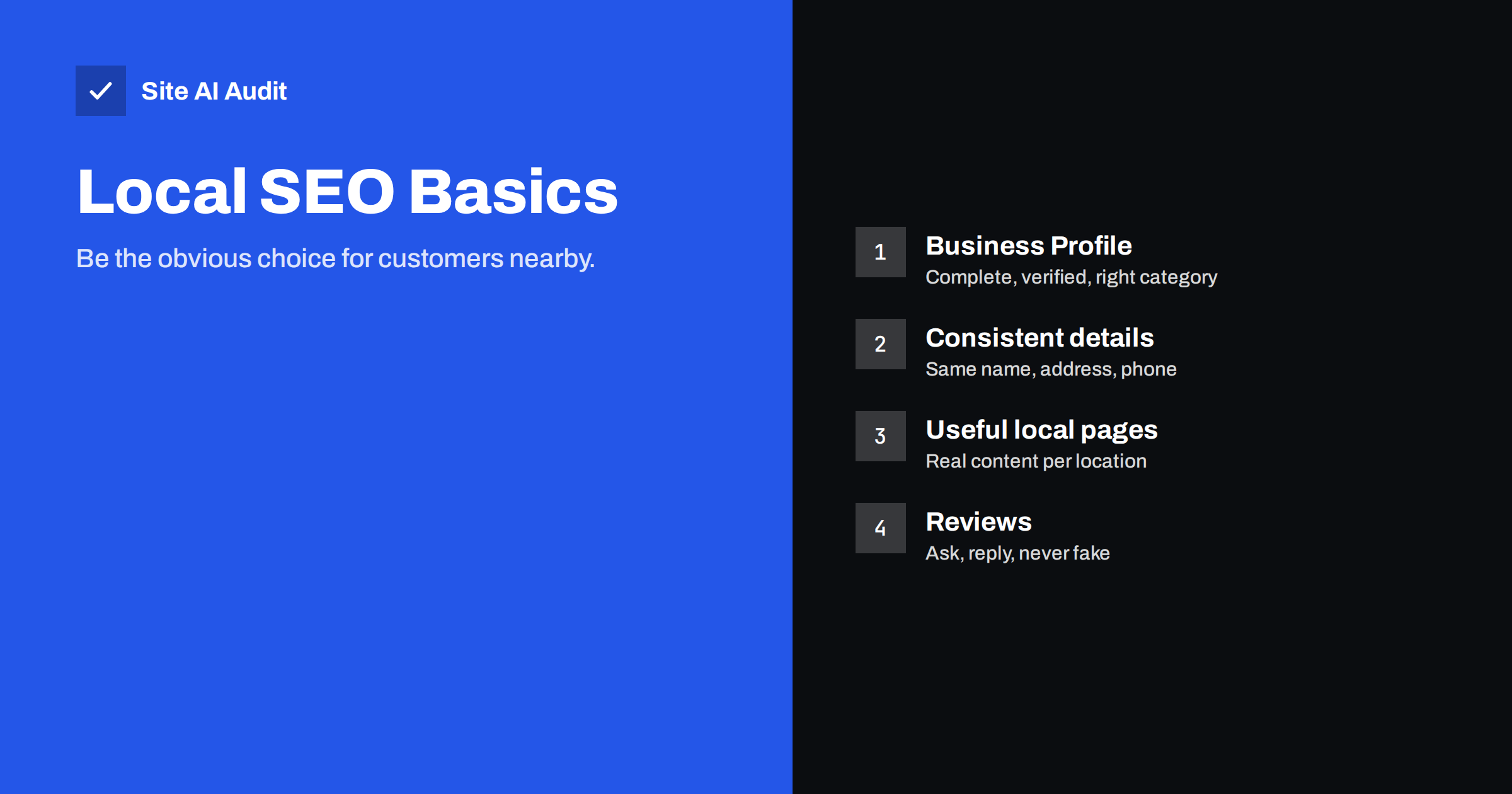 Local SEO Basics: How Small Businesses Get Found Nearby