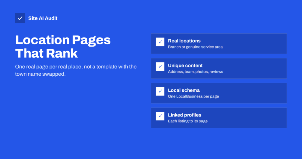 Location Pages for SEO: How to Rank in Every Area You Serve