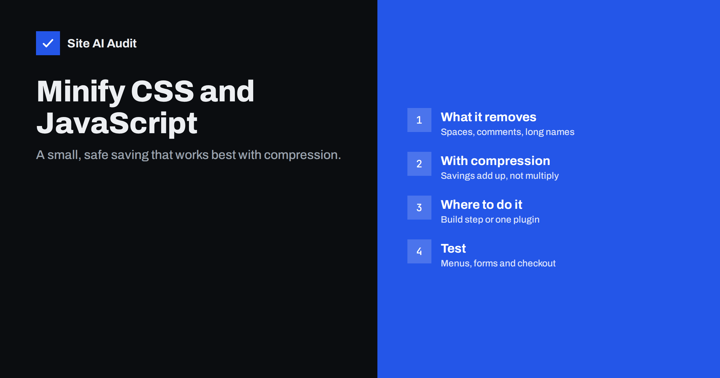 Minifying CSS and JavaScript: What It Really Saves You