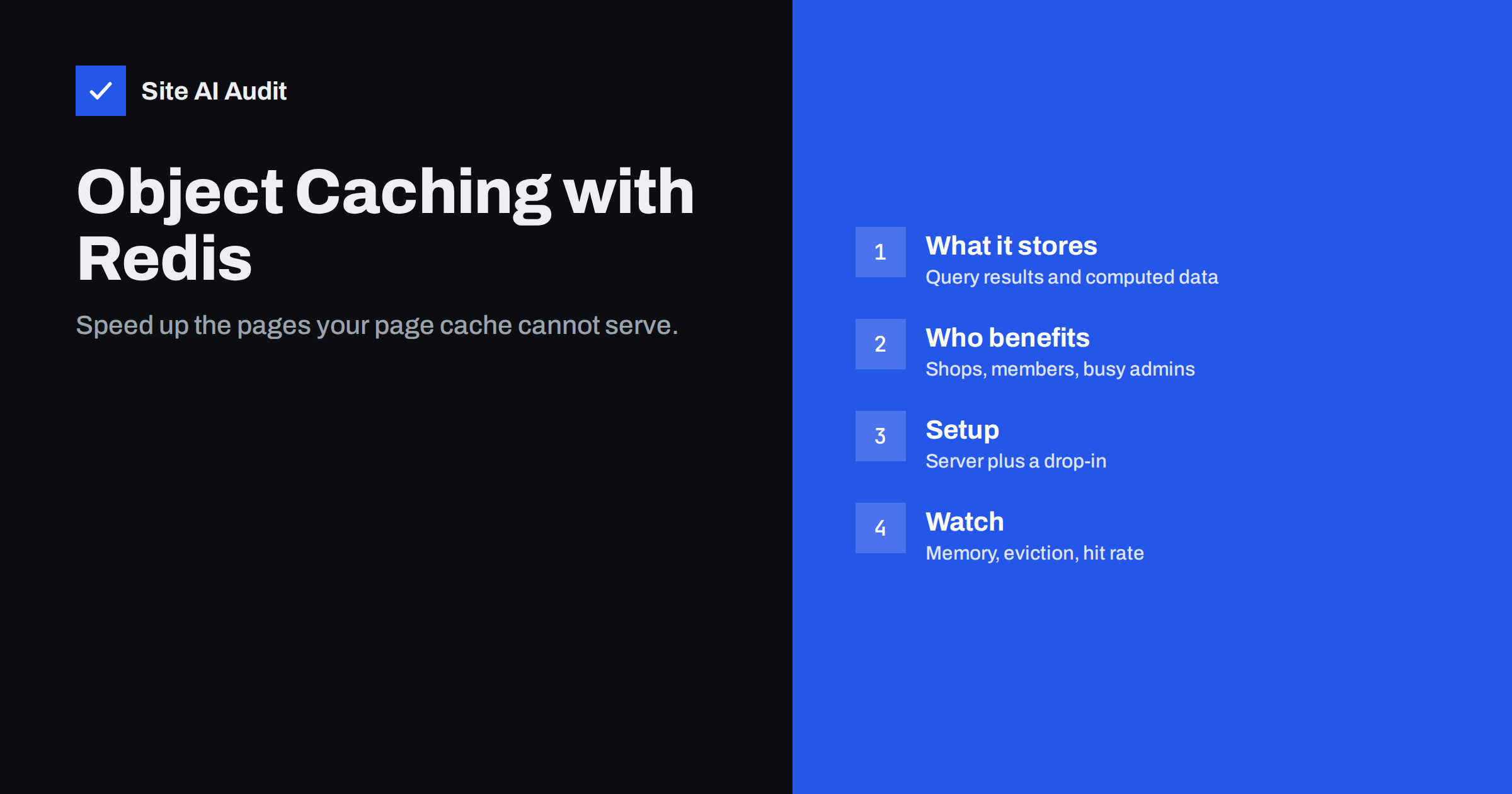 Object Caching with Redis: When Your Website Needs It