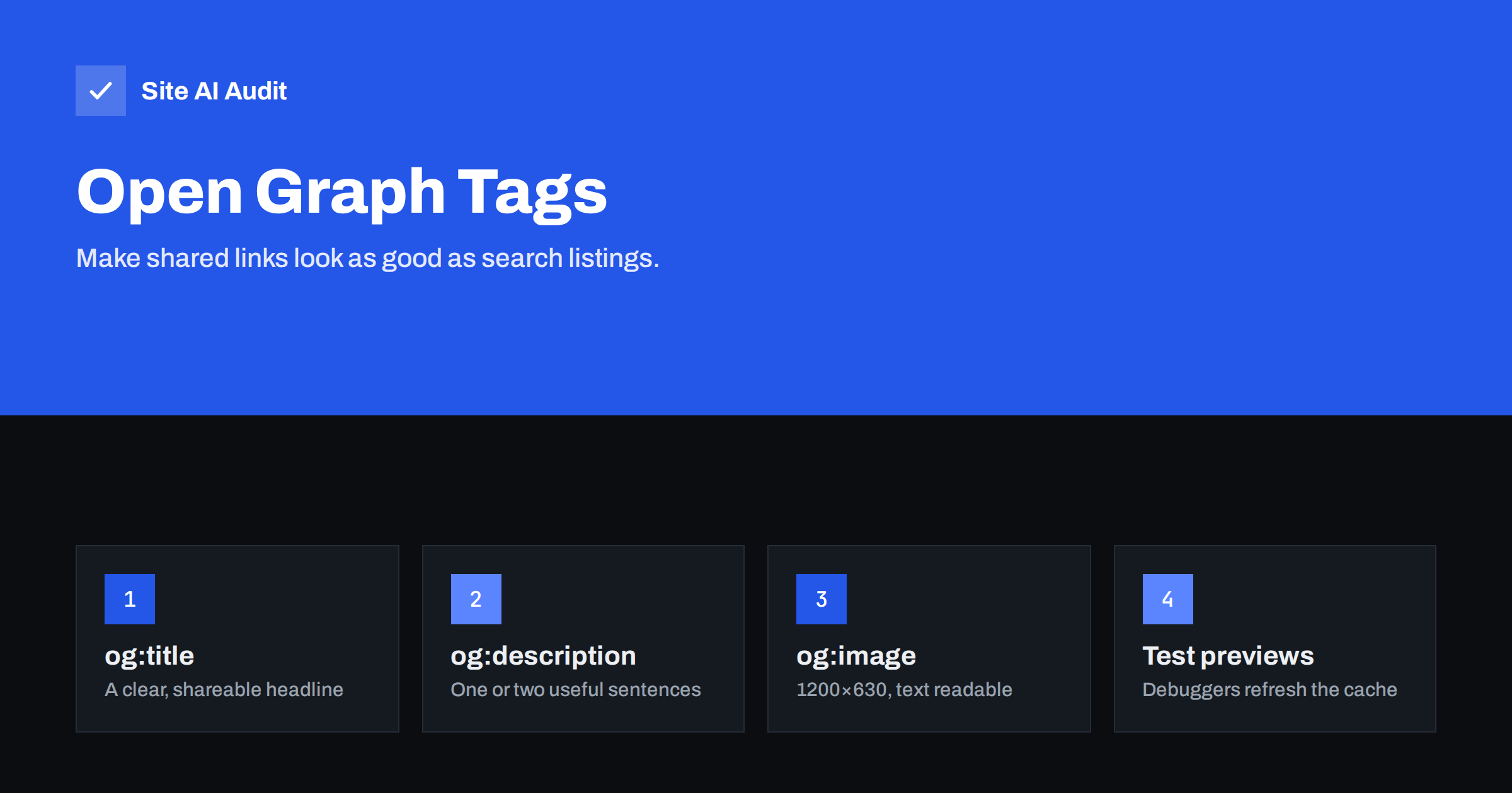 Open Graph Tags: Control How Your Pages Look When Shared