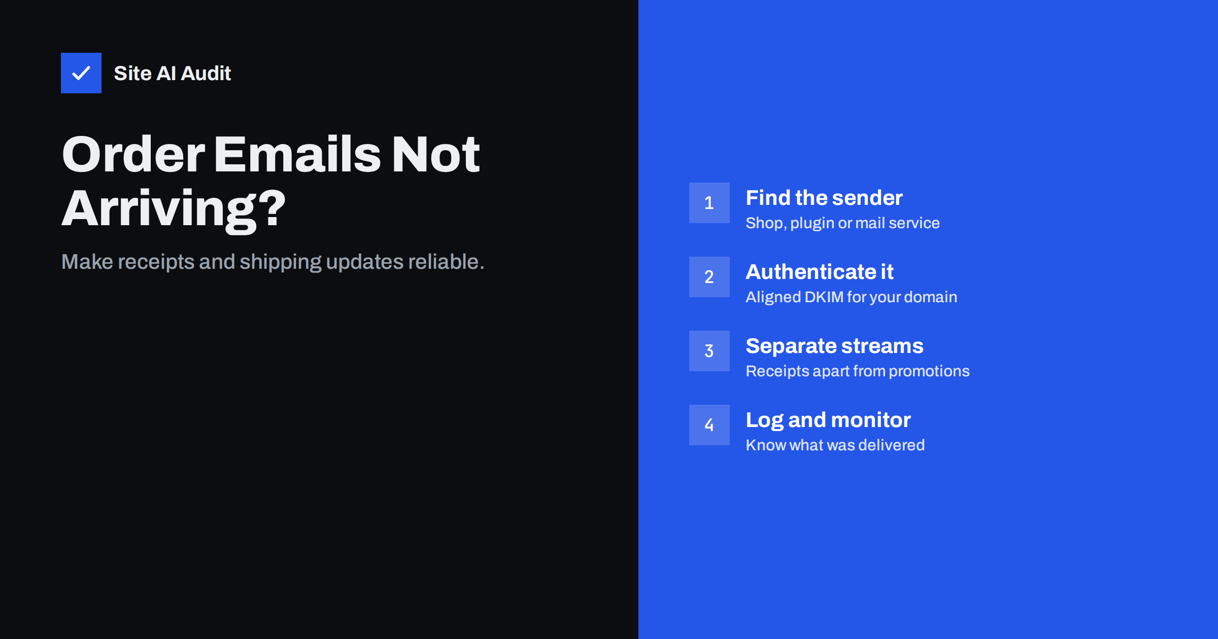 Order Confirmation Emails Not Arriving? Fix Your Shop’s Mail