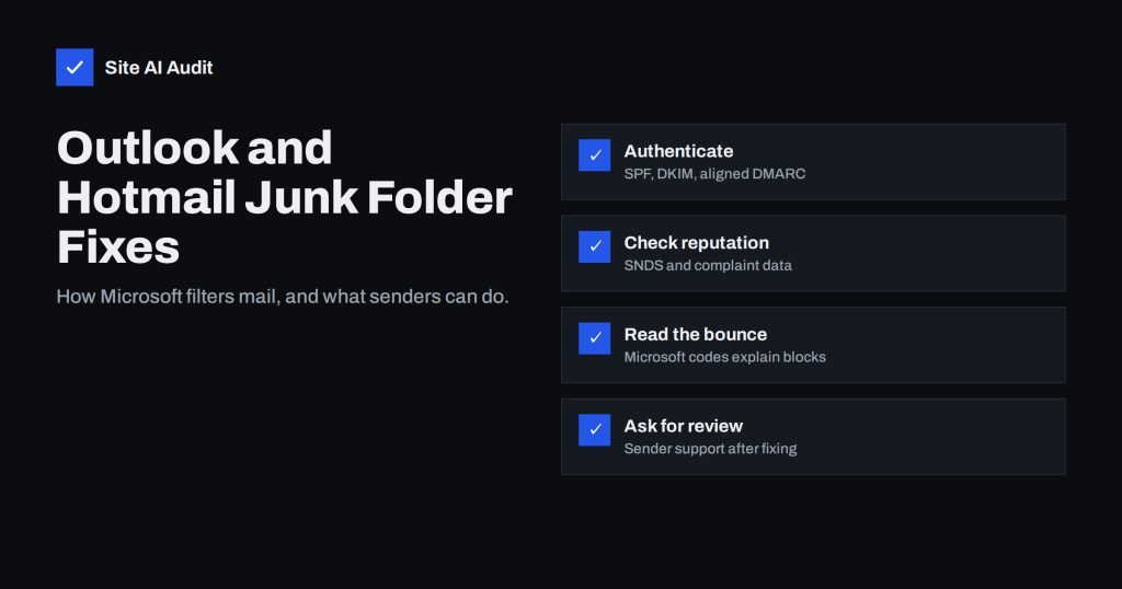 Emails Going to Junk in Outlook and Hotmail? How to Fix It