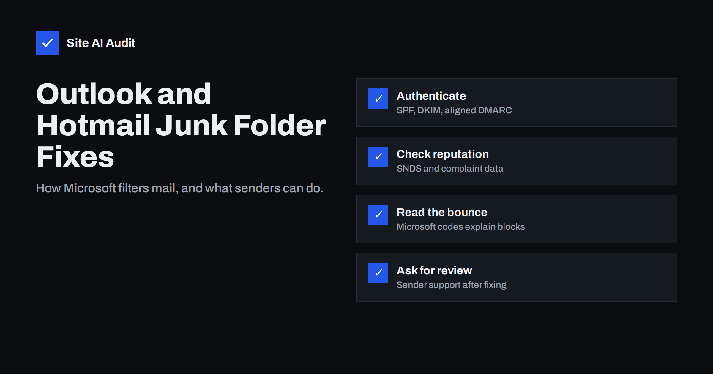 Emails Going to Junk in Outlook and Hotmail? How to Fix It