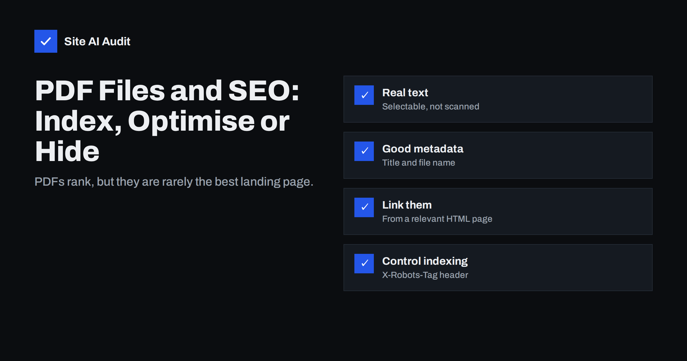 PDF Files and SEO: How Google Indexes and Ranks Your PDFs