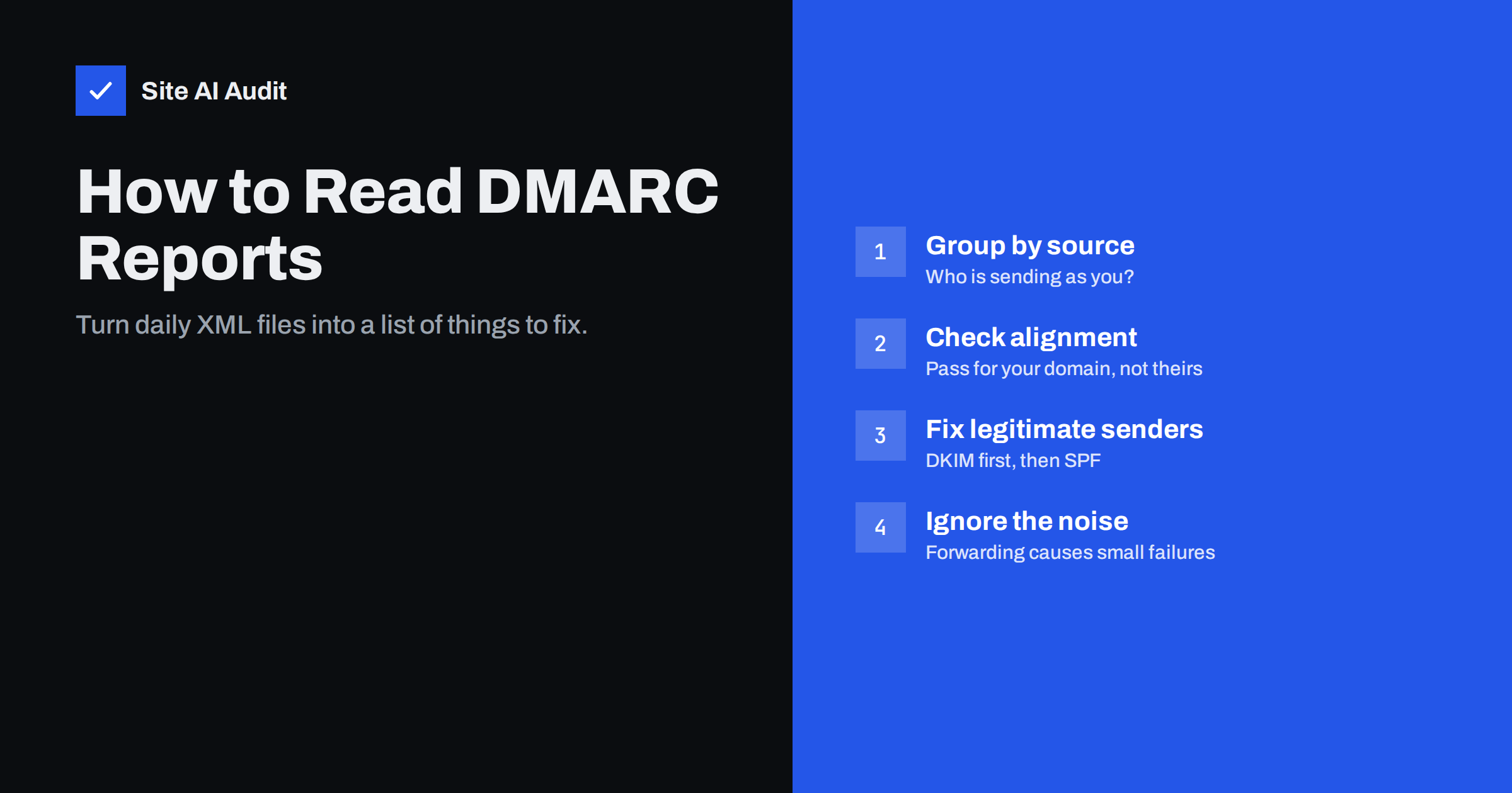 How to Read DMARC Aggregate Reports Without Getting Lost