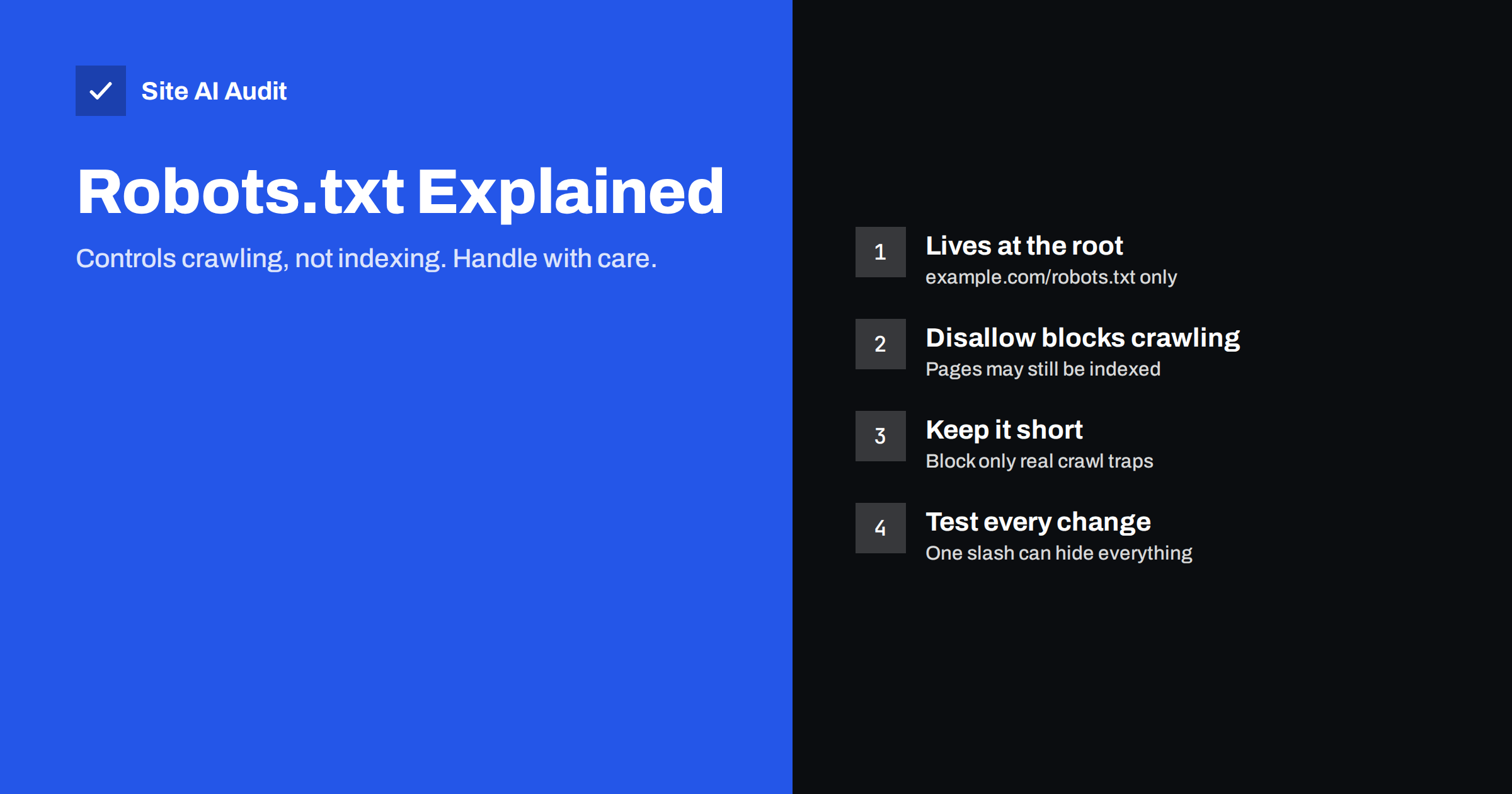 Robots.txt Explained: A Beginner’s Guide With Safe Examples