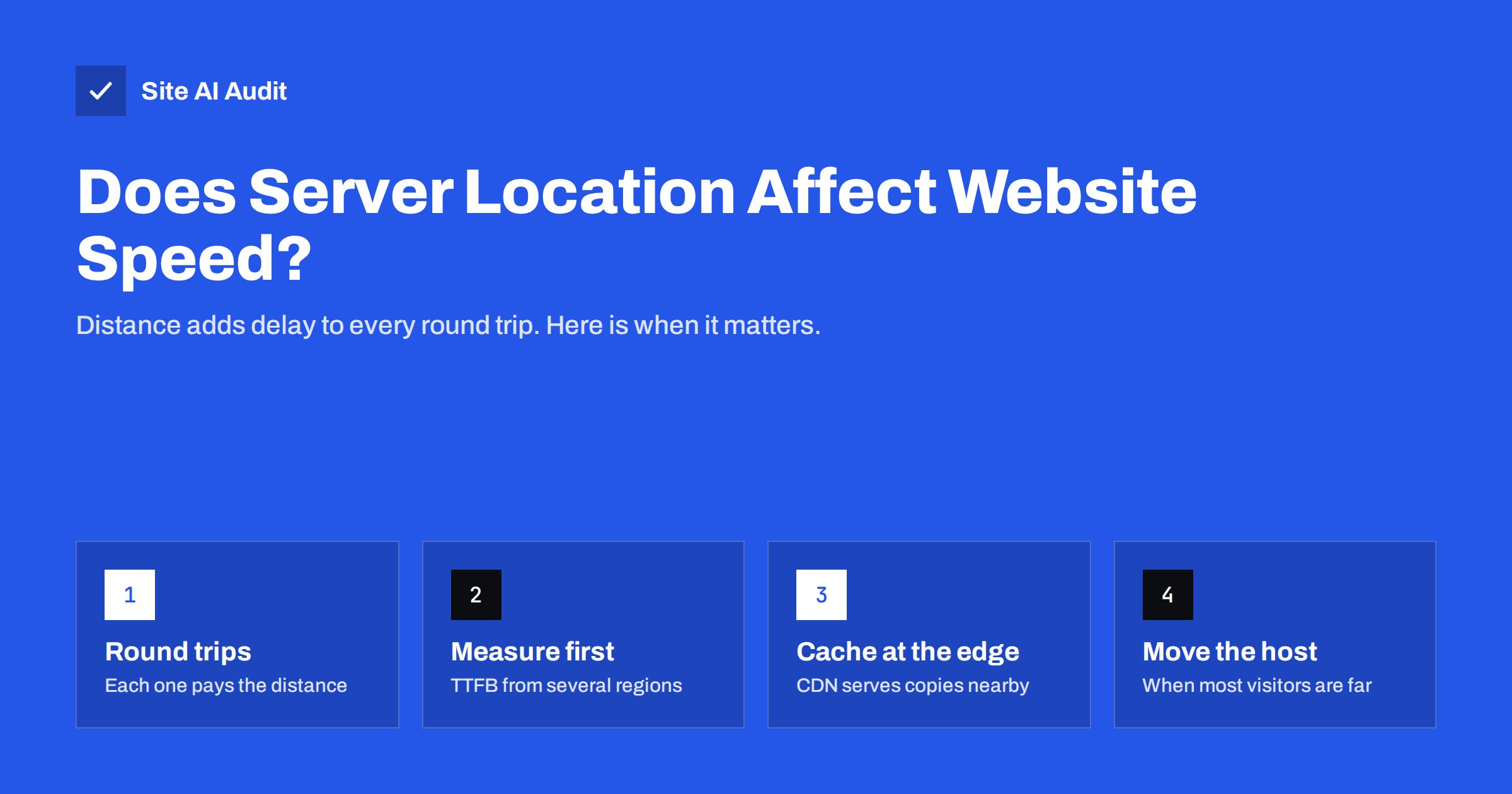 Does Server Location Affect Website Speed? What to Know