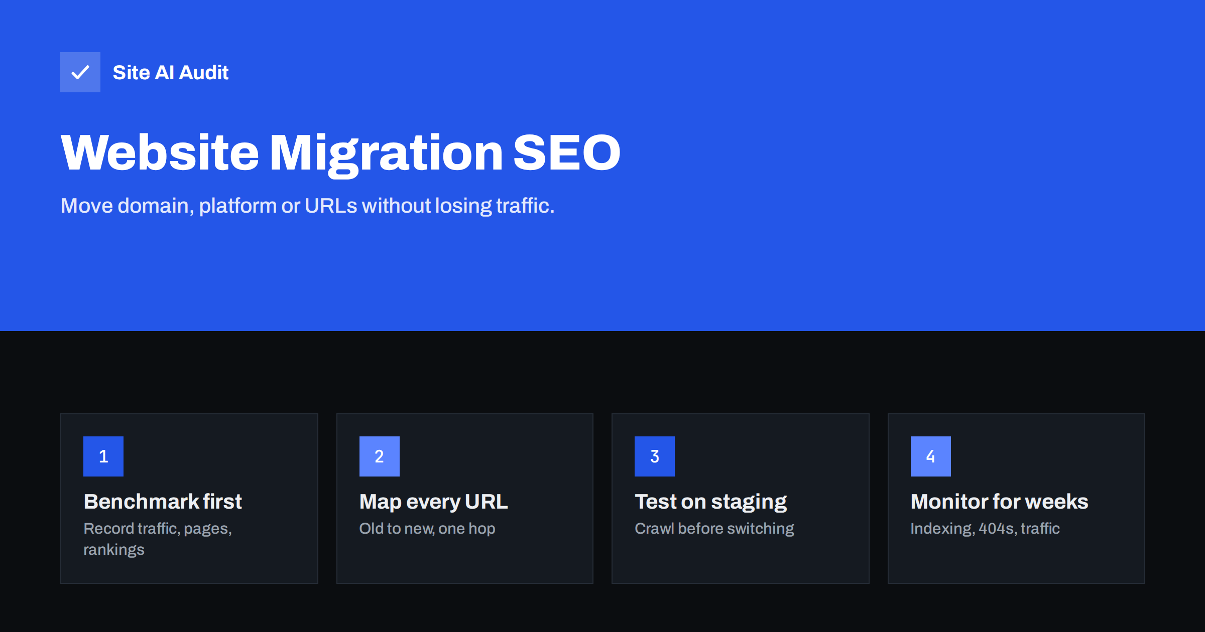 Website Migration SEO: How to Move a Site Without Losing Traffic