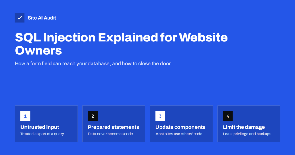 SQL Injection Explained: How Sites Get Breached and Protected