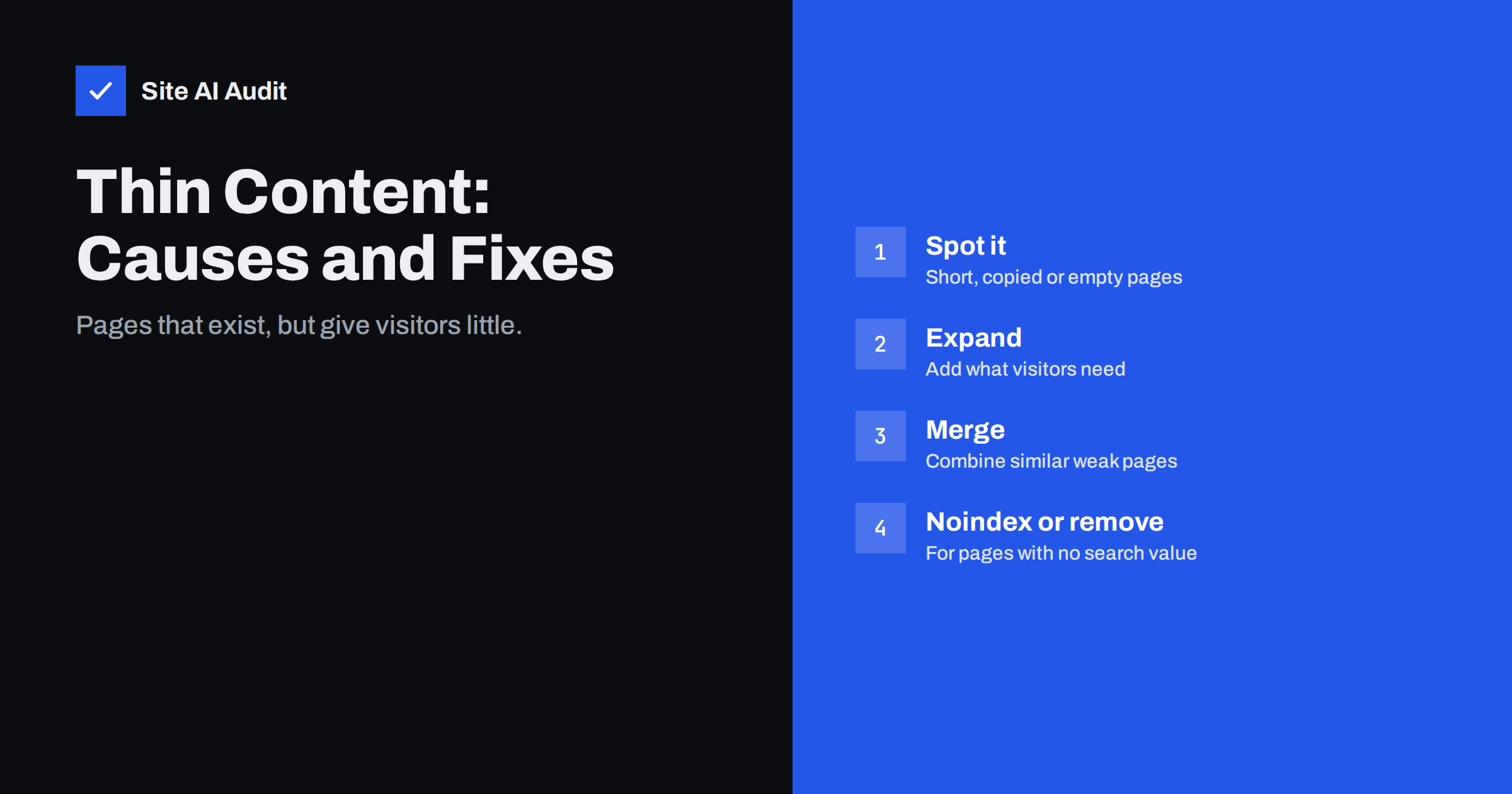 Thin Content: What It Is and How to Fix It on Your Website