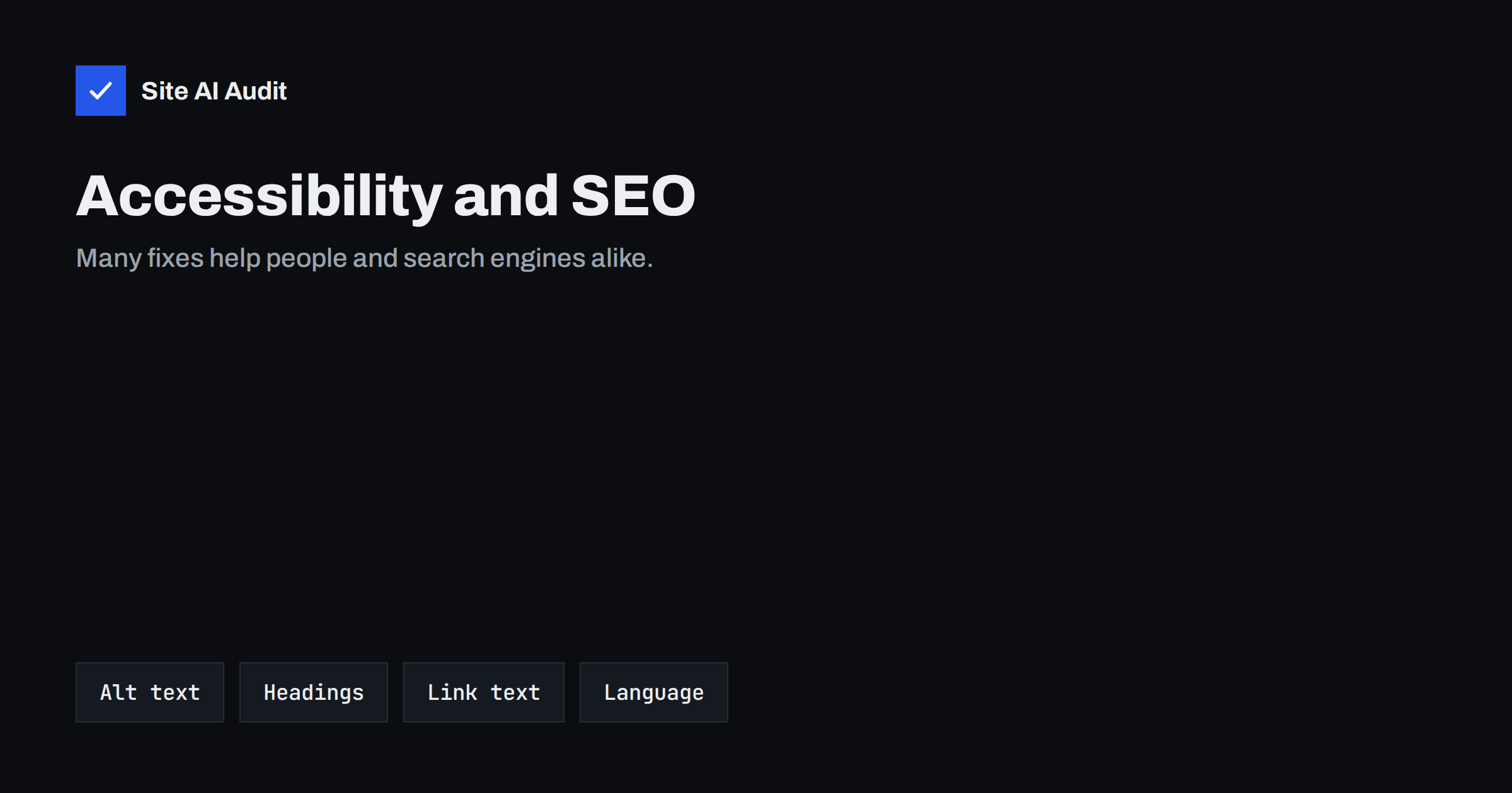 Accessibility and SEO: Where Fixing One Helps the Other