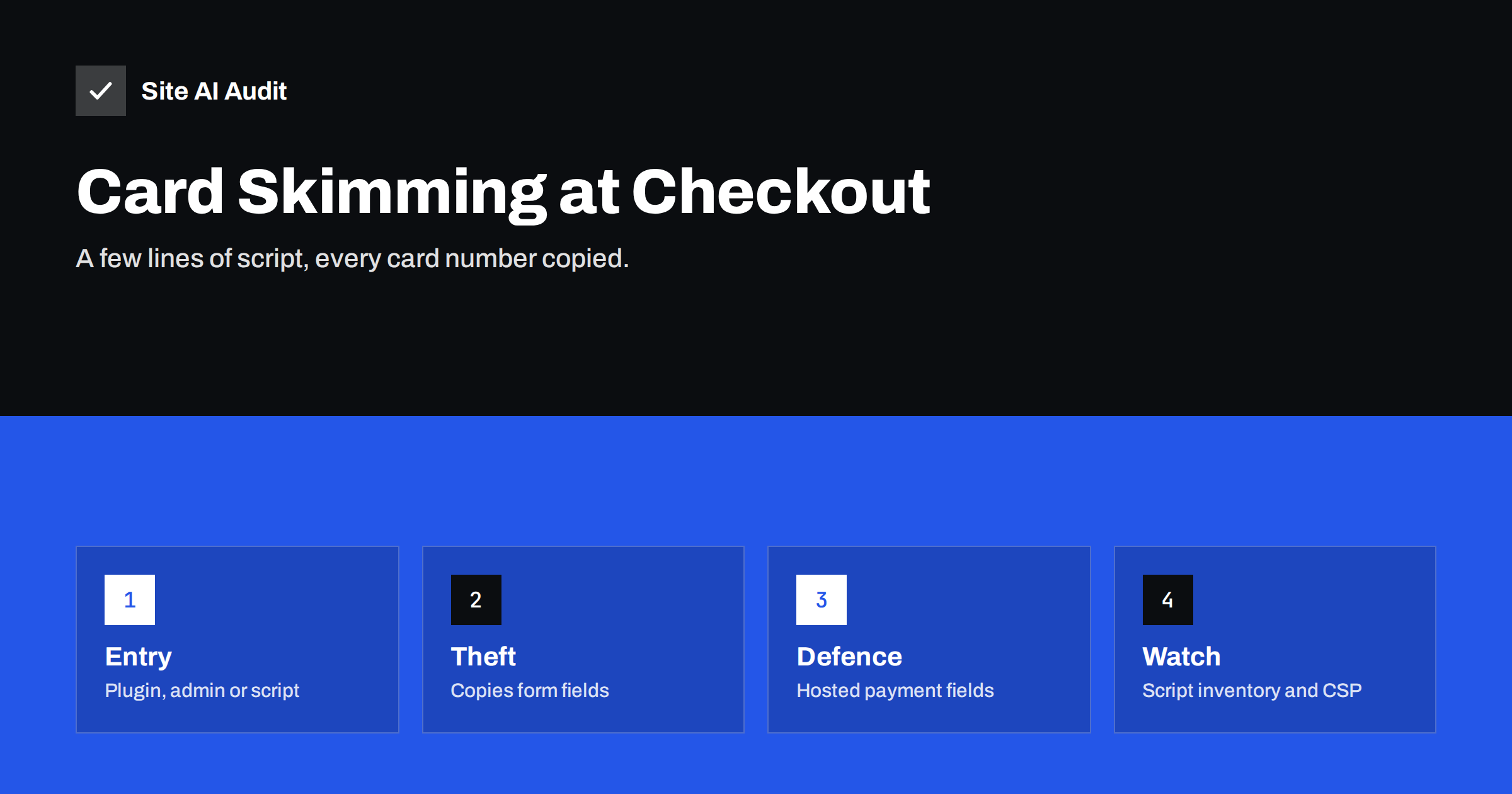Card Skimming on Checkout Pages: How to Protect Your Shop