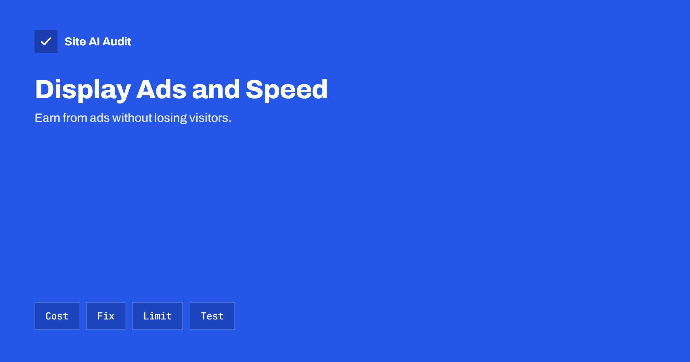 Display Ads and Page Speed: Keep Revenue Without Slow Pages