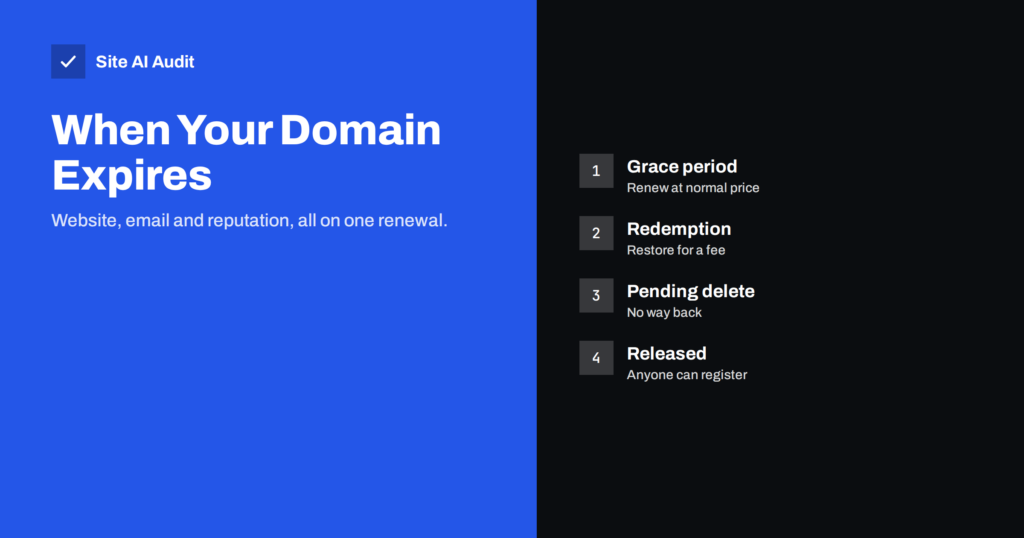 Domain Name Expiry: What Happens When Your Domain Lapses