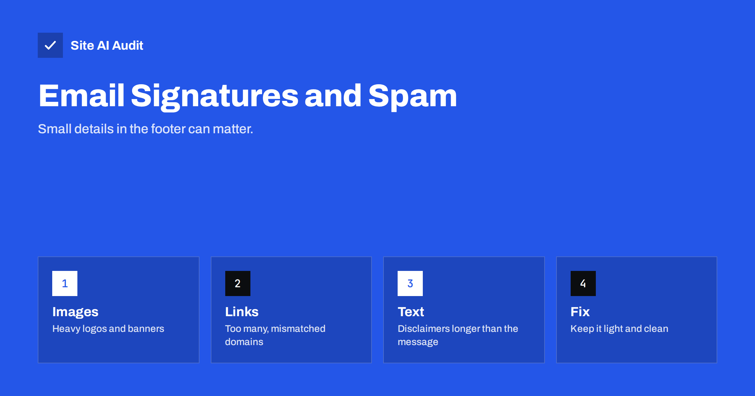 Email Signatures and Deliverability: Images and Links