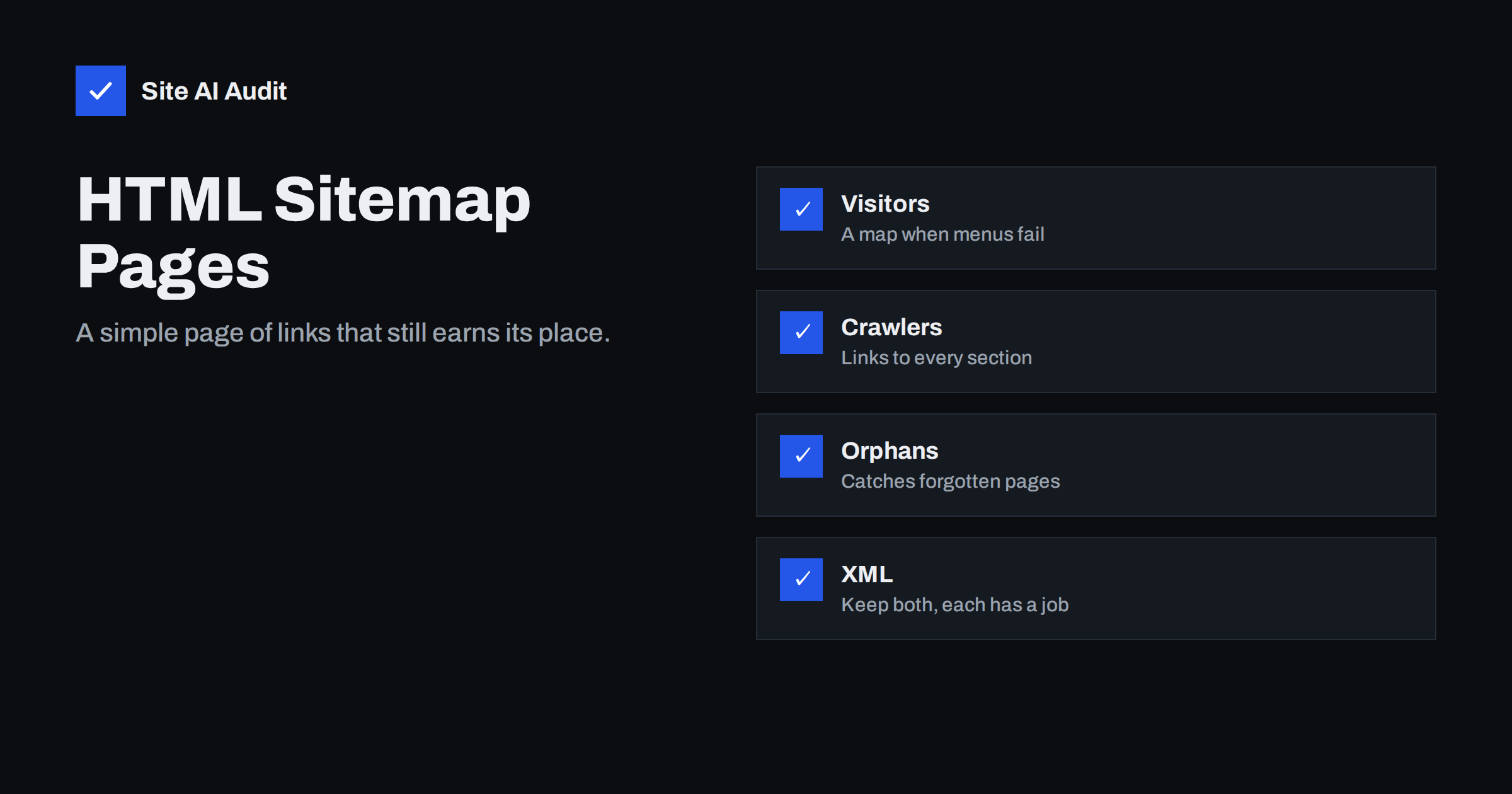HTML Sitemap Pages: Do You Still Need One for SEO?