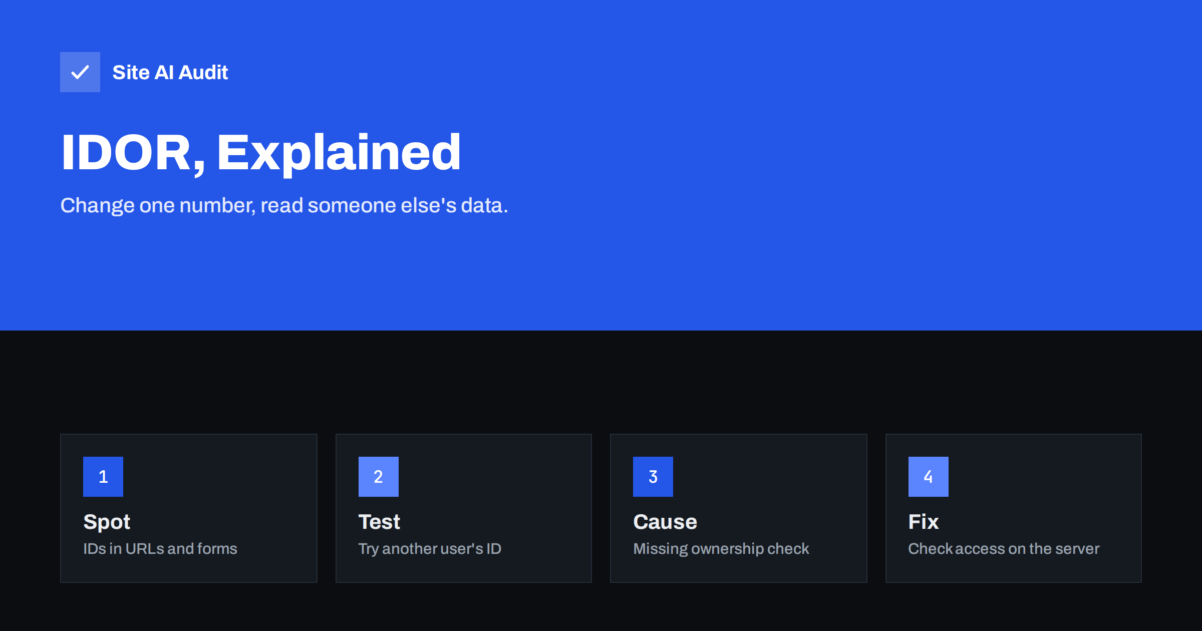 IDOR Vulnerability Explained: Broken Access Control Basics