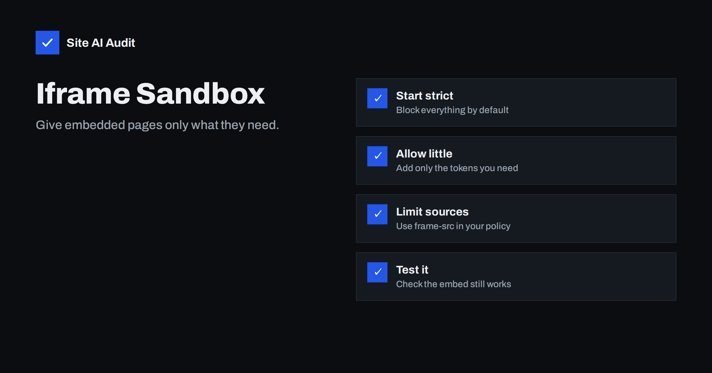 Embedding Third-Party Iframes Safely: The sandbox Attribute