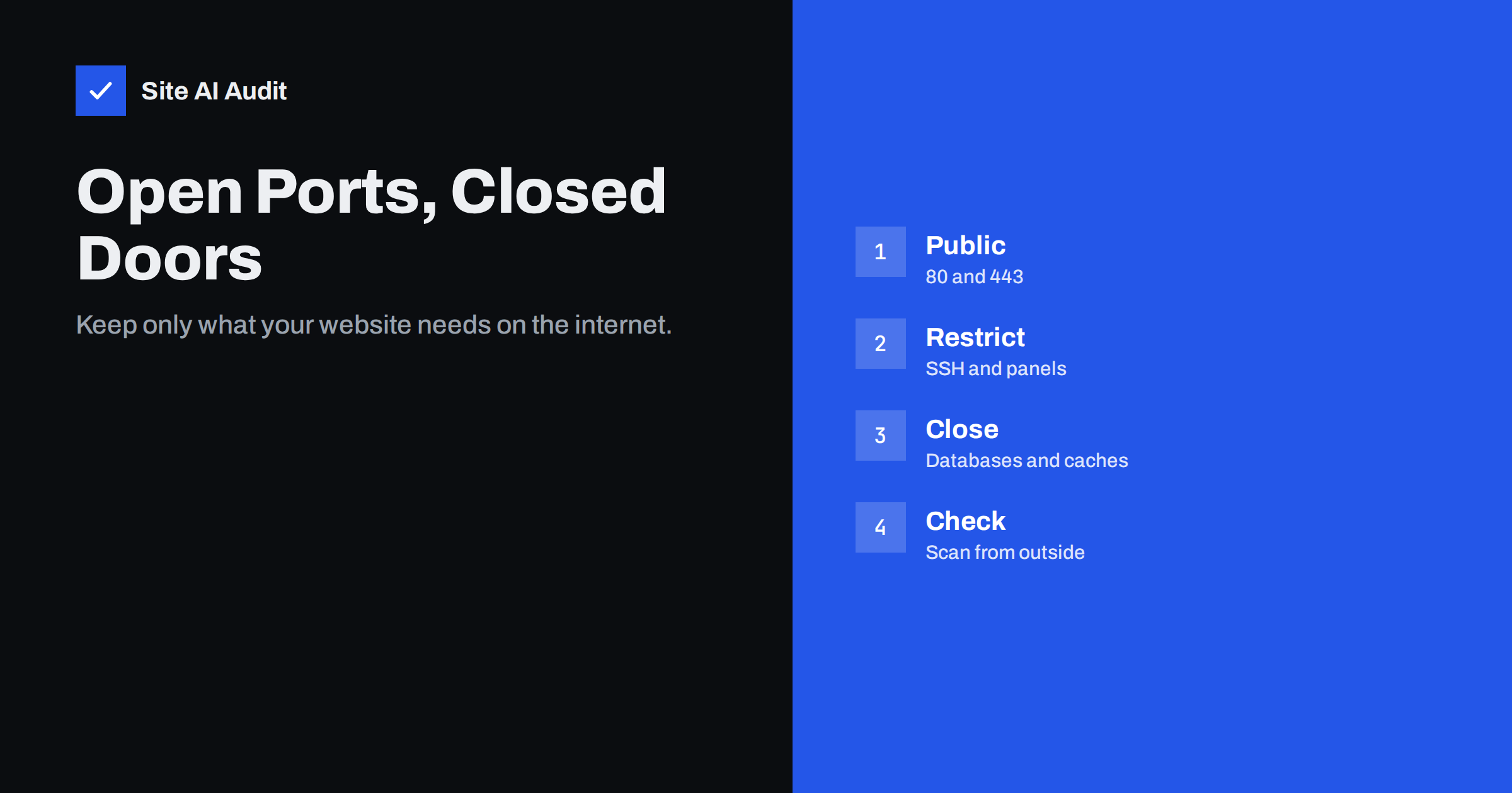 Open Ports on Your Web Server: Which Ones to Close