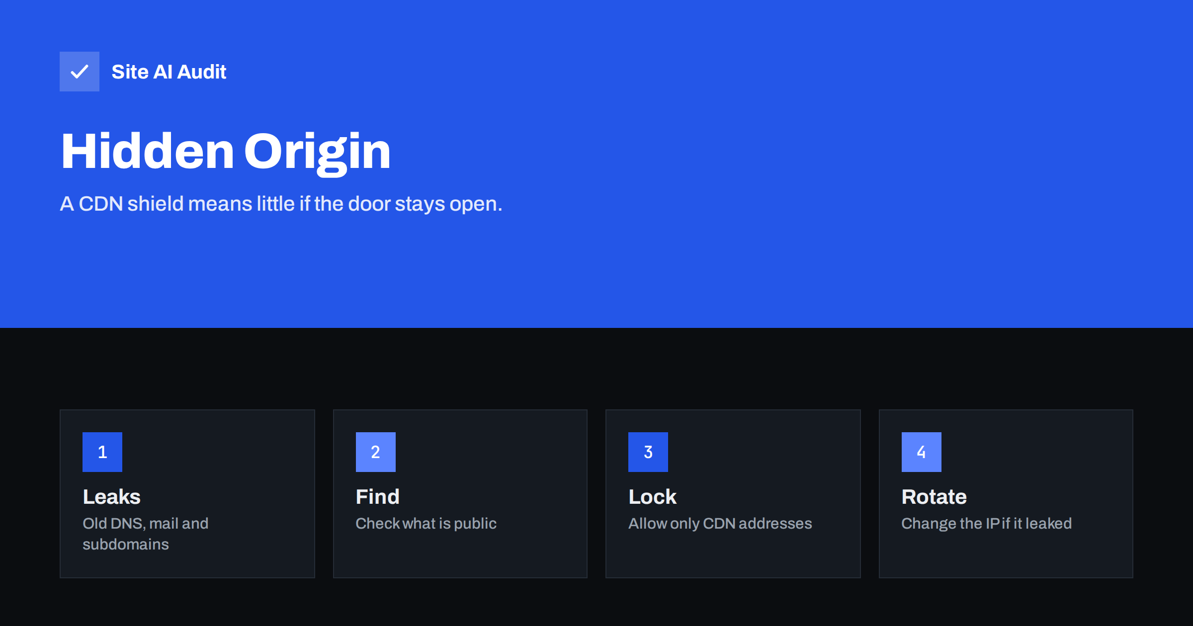 Origin Server IP Exposed? How Attackers Bypass Your CDN