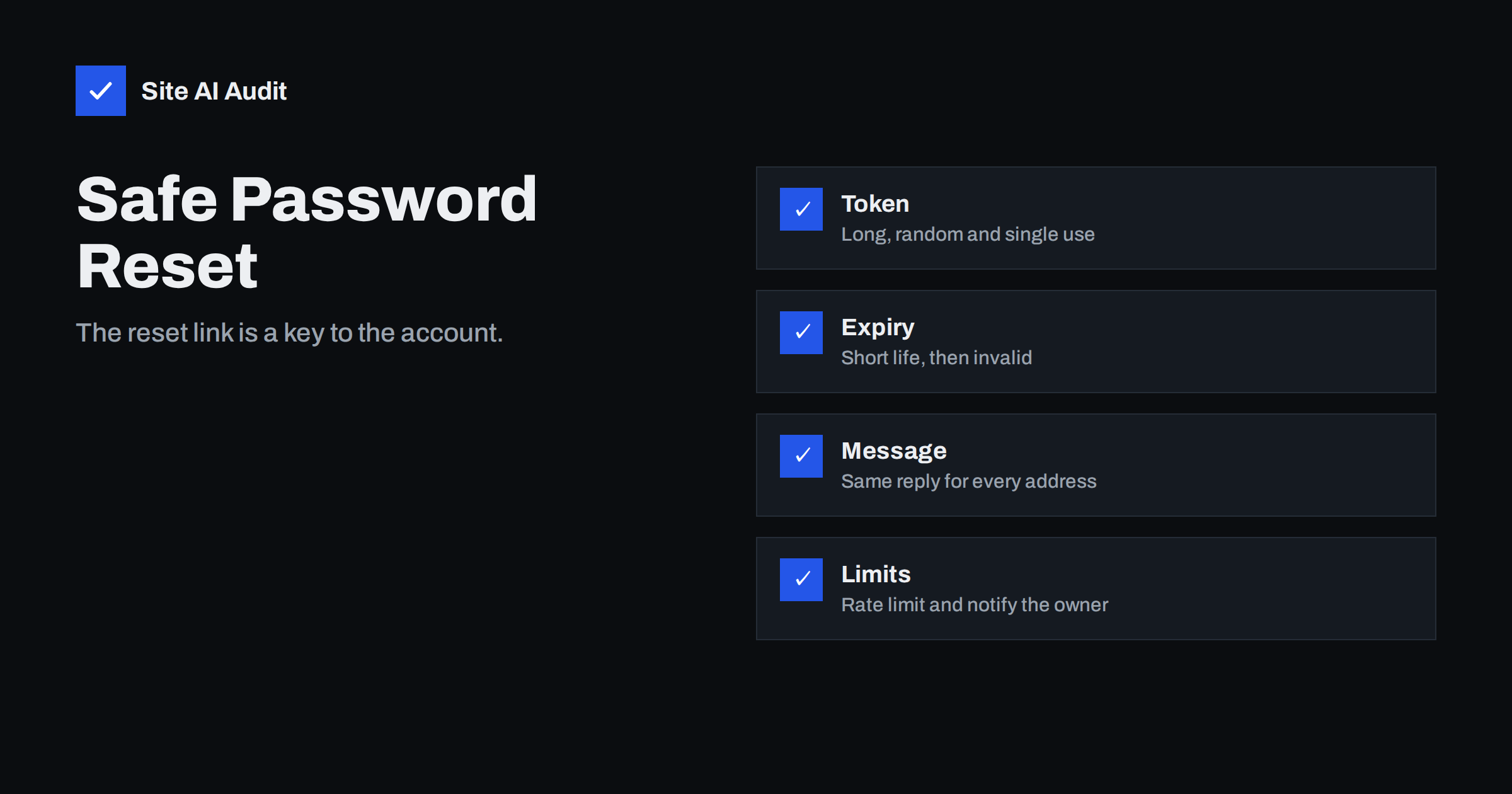 Password Reset Flaws: Tokens, Links and Account Takeover