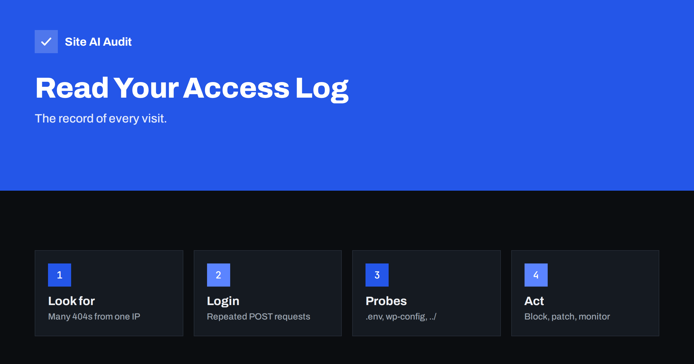 How to Read Web Server Access Logs to Spot Attacks