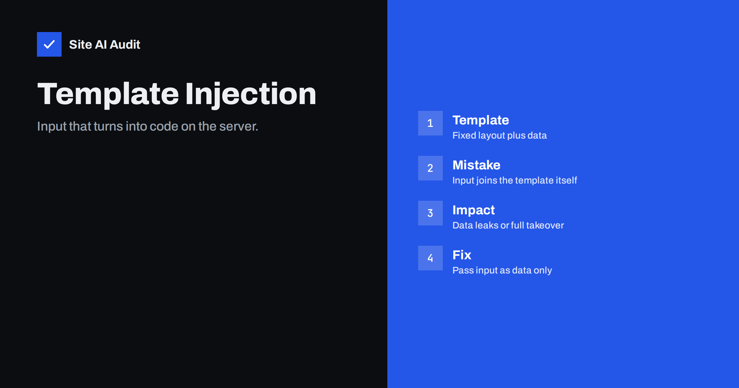 Server-Side Template Injection (SSTI) Explained Simply