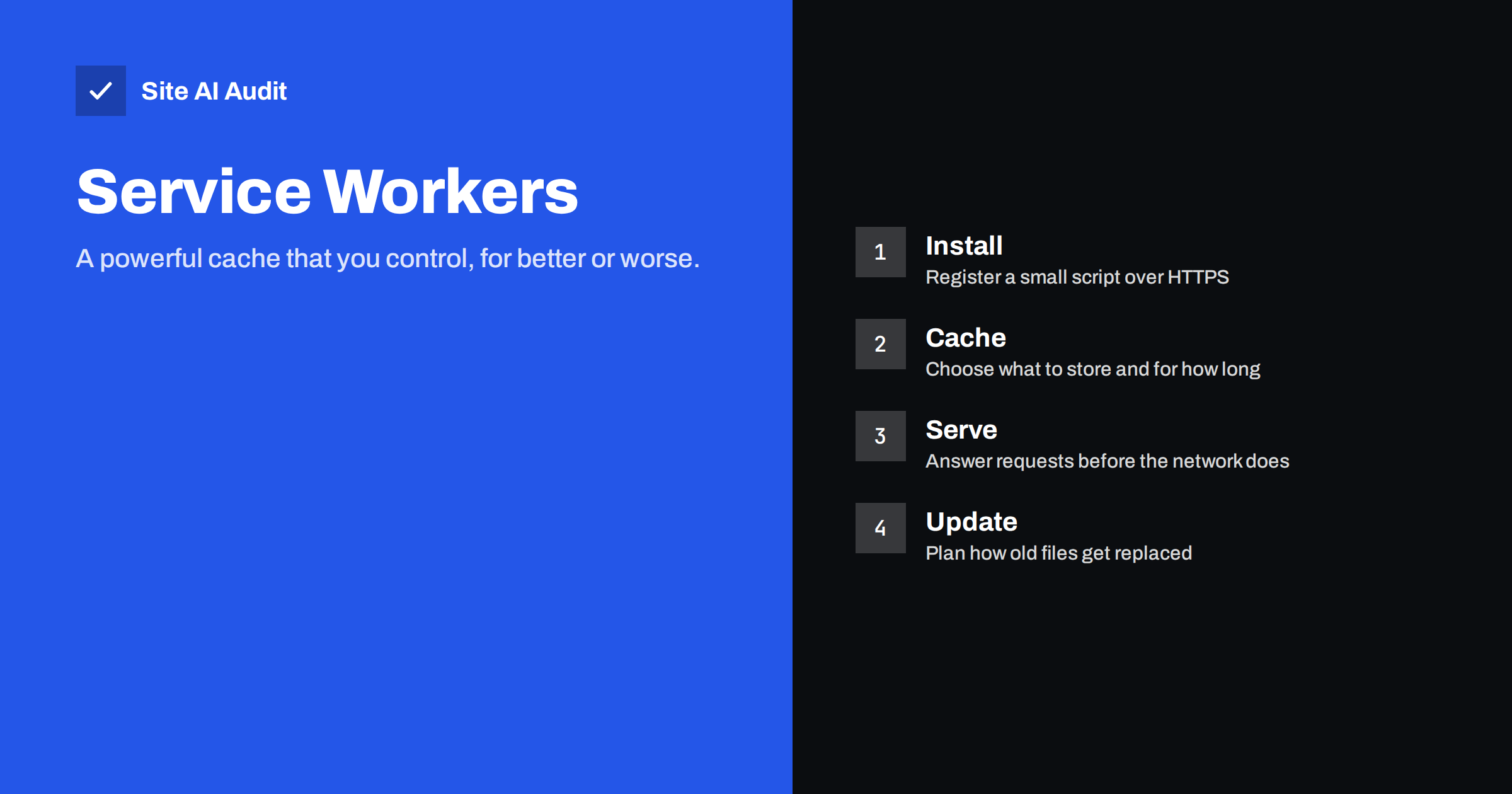 Service Workers and Offline Caching: Do Small Sites Need Them?