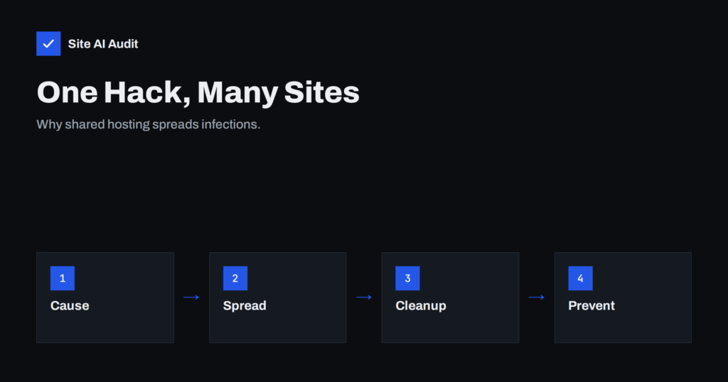 Shared Hosting Security: How One Hacked Site Infects Others