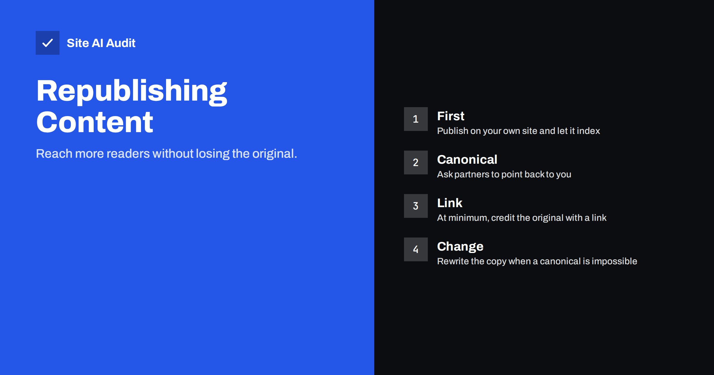 Republishing Your Content Elsewhere Without Hurting SEO