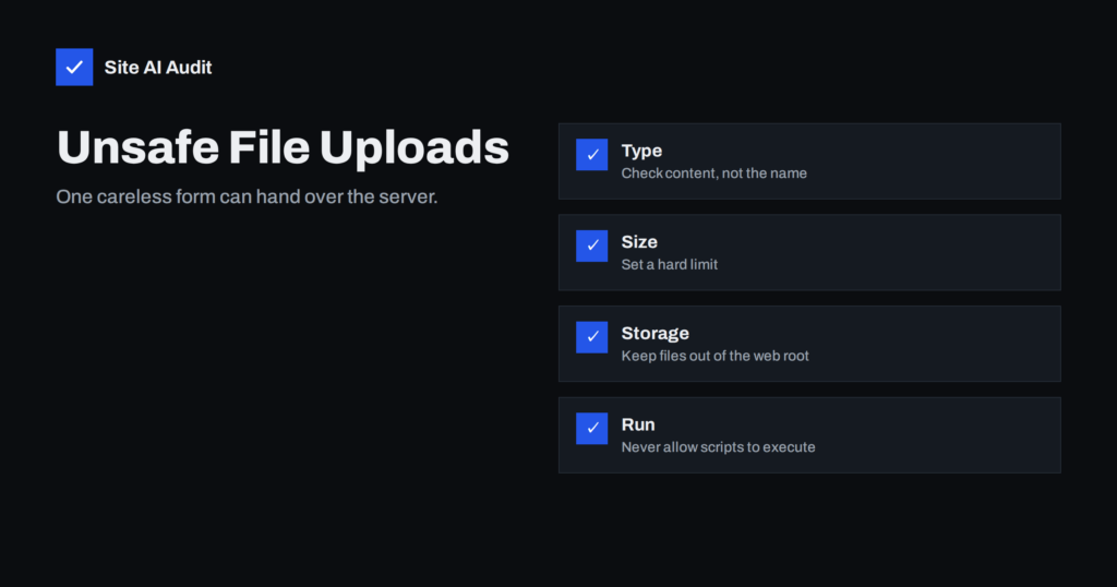 Unrestricted File Upload Vulnerabilities and How to Block Them