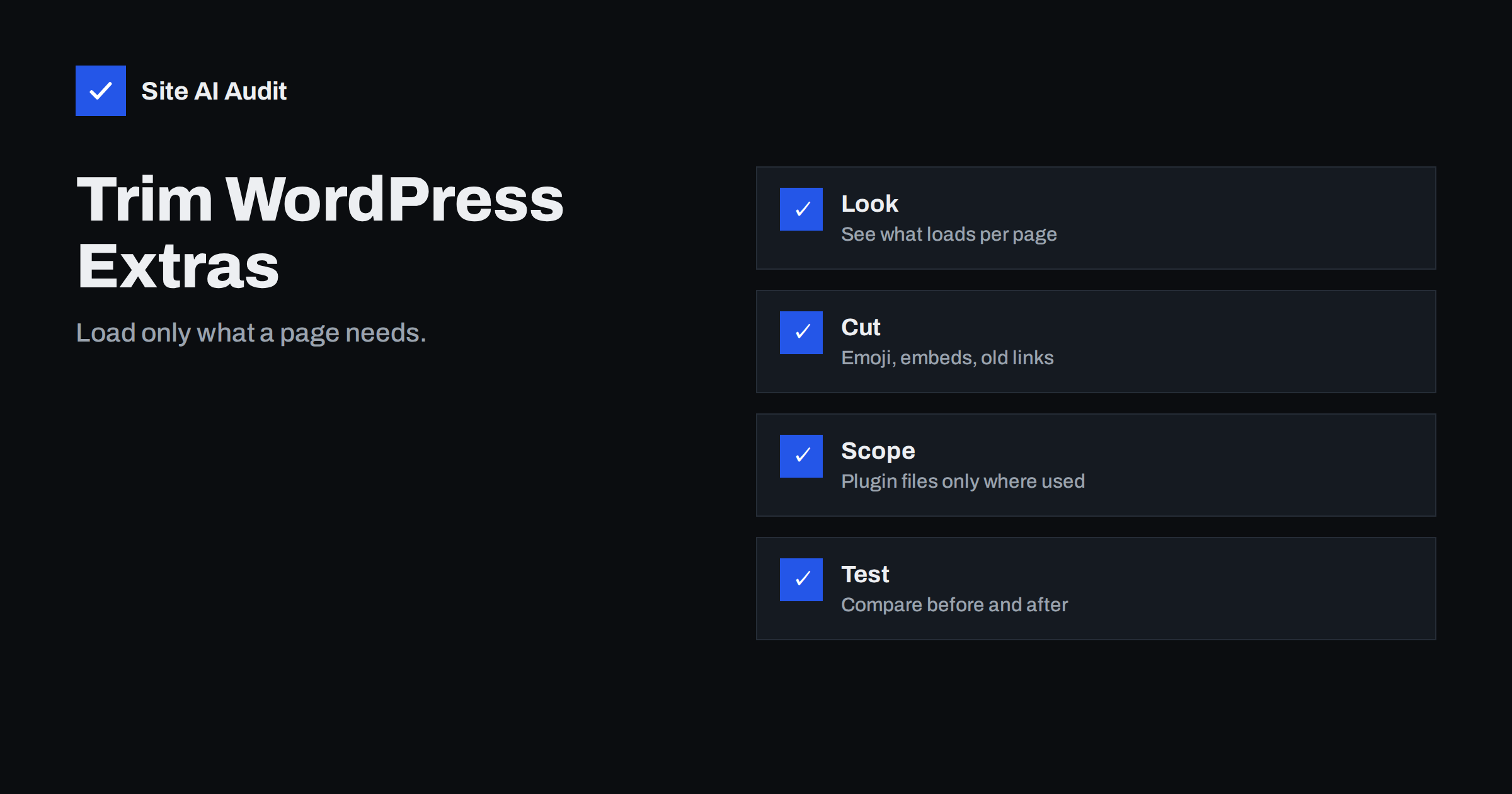 Remove Unneeded WordPress Scripts: Emoji, Embeds and More